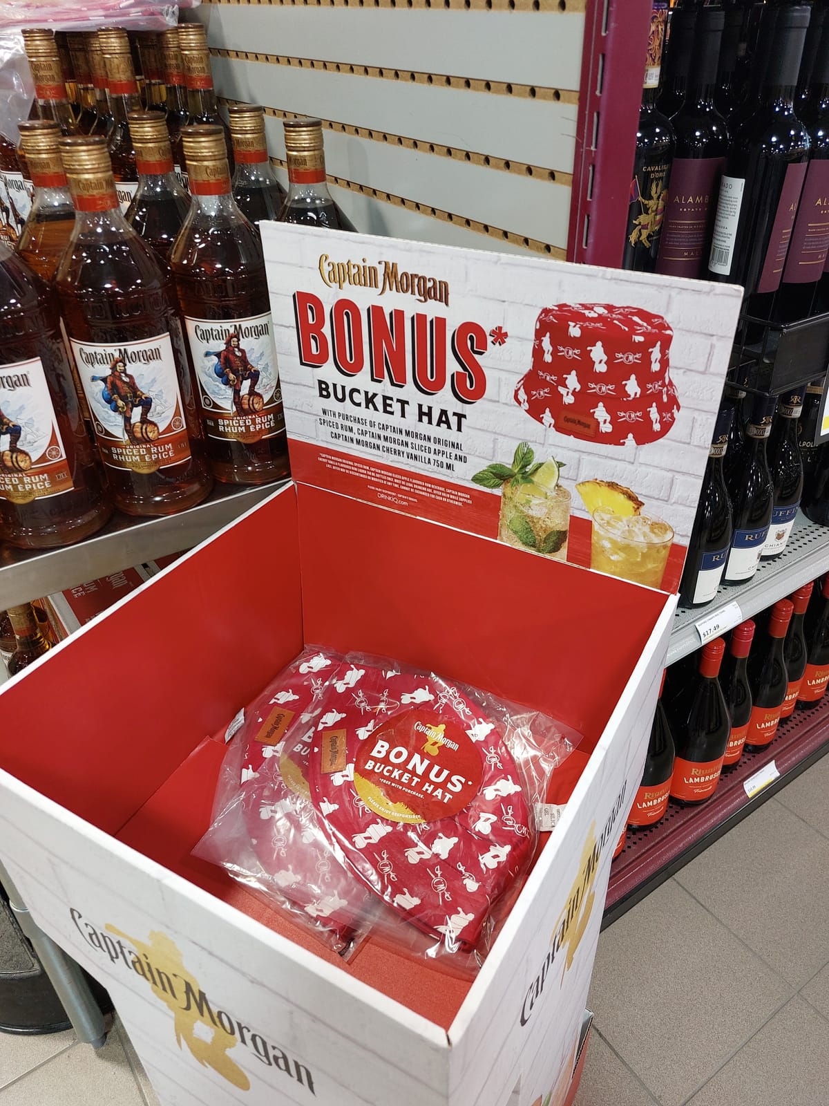 Captain Morgan at BC Liquor