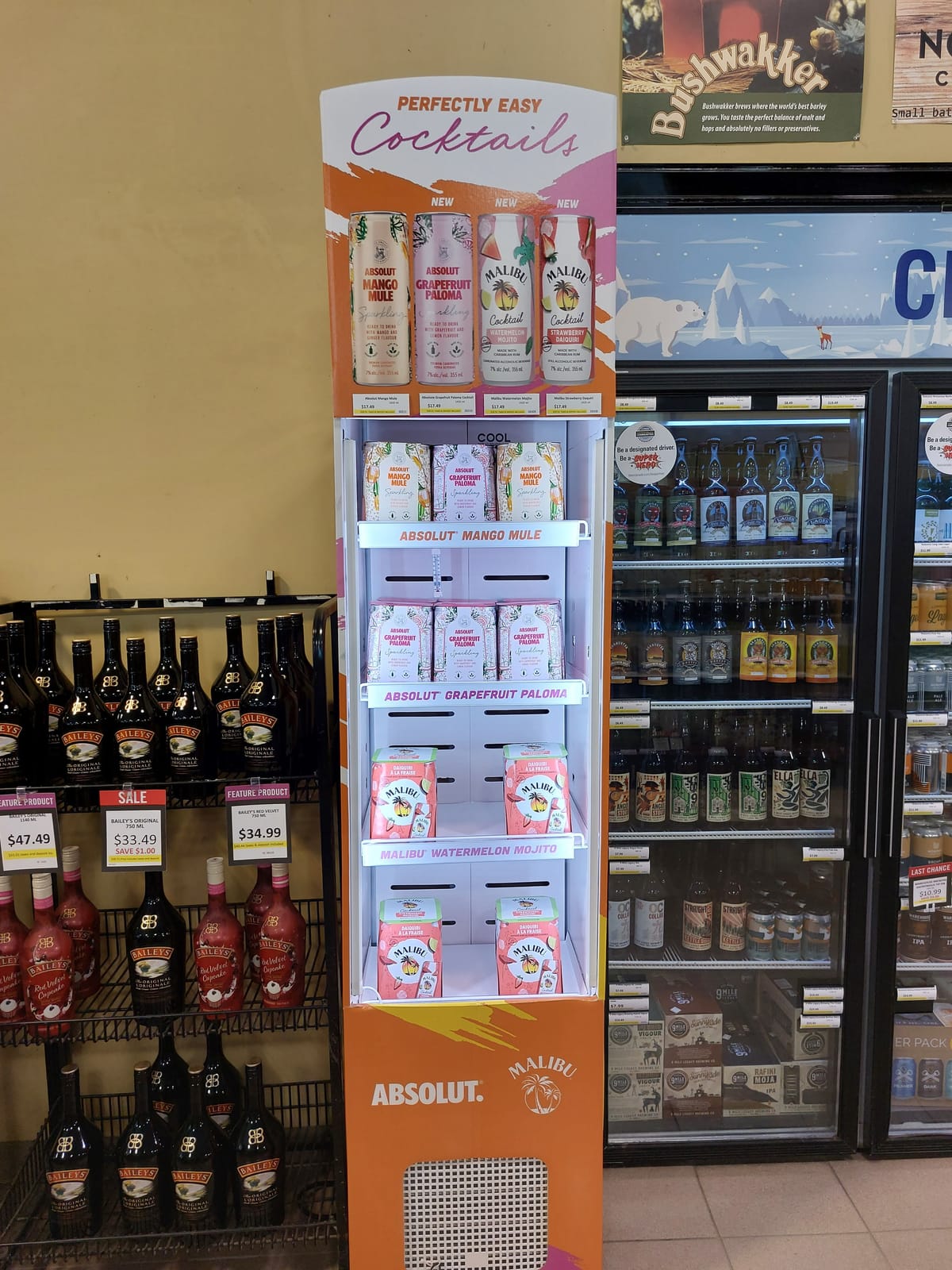 Absolut at BC Liquor