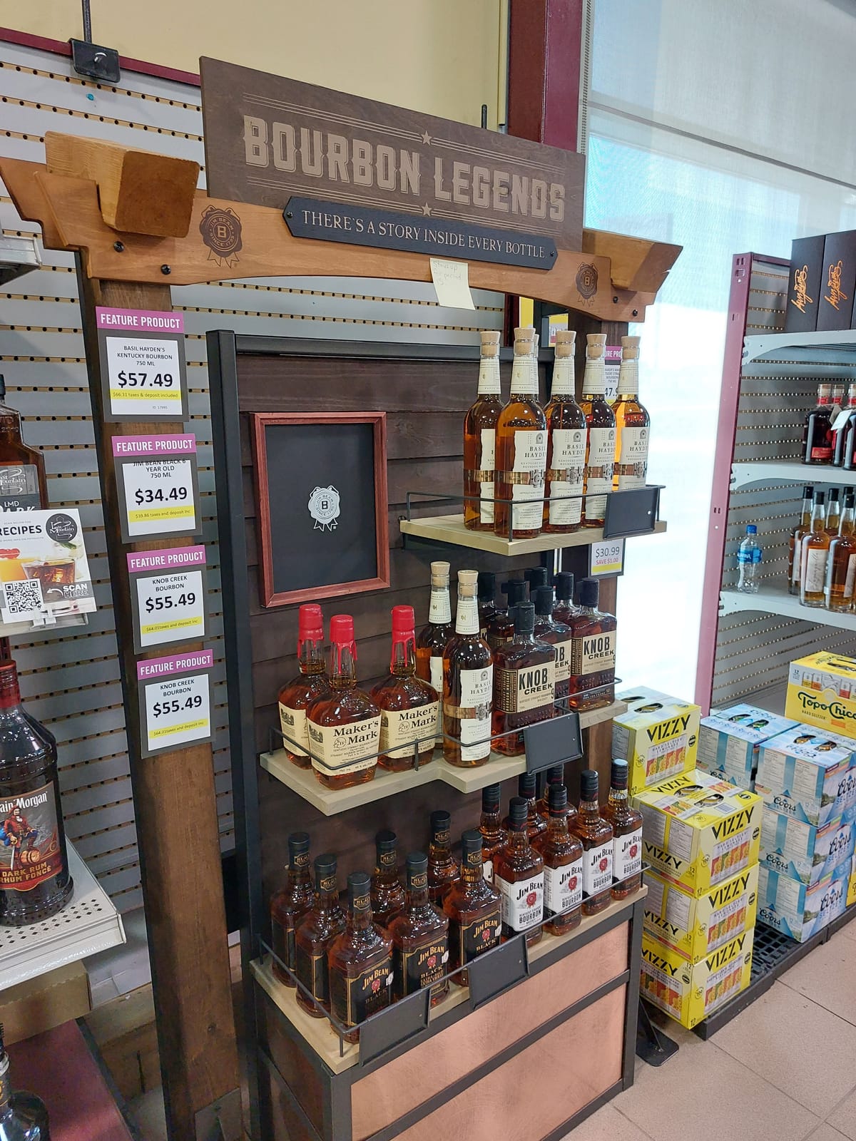 Basil Hayden's at Total Wine