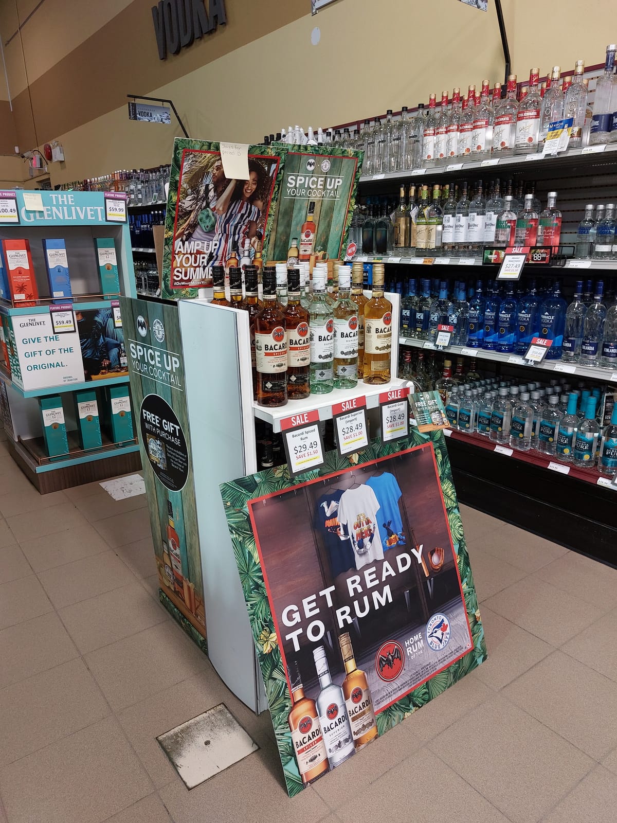 Bacardi at BC Liquor