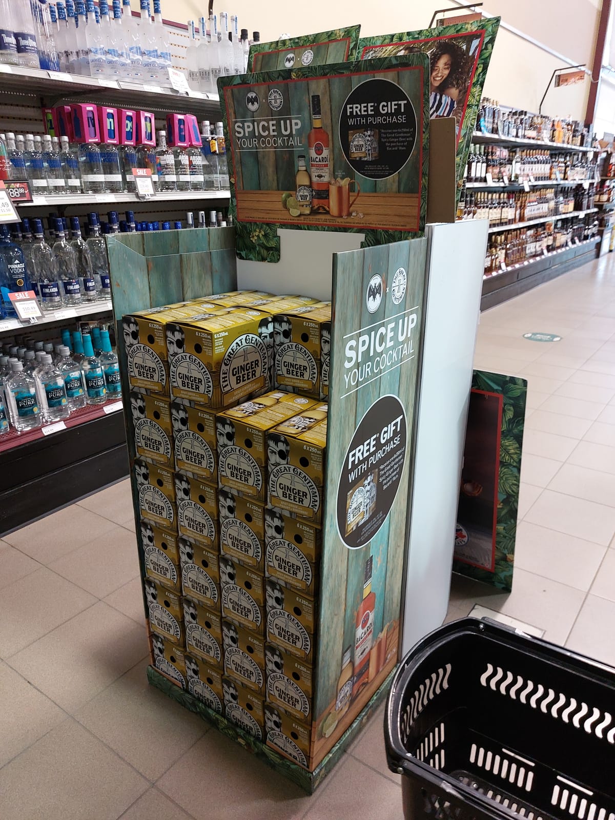 Bacardi at Waitrose