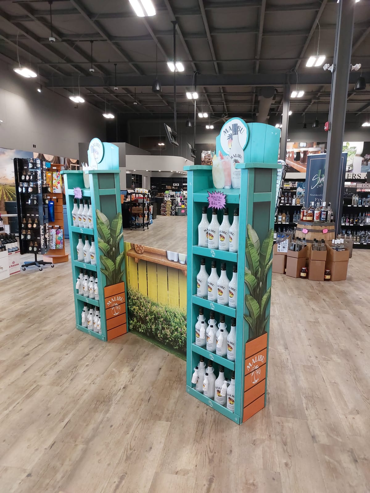 Malibu at Tesco Ireland