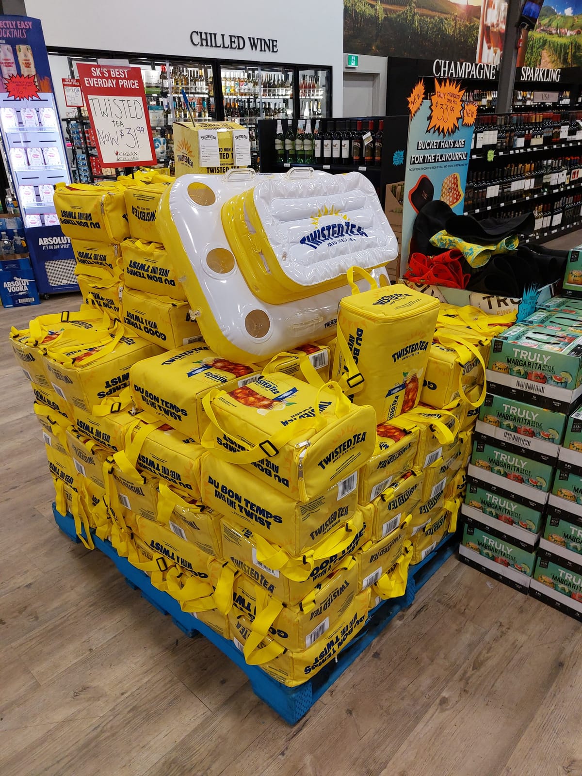 Twisted Tea at Total Wine