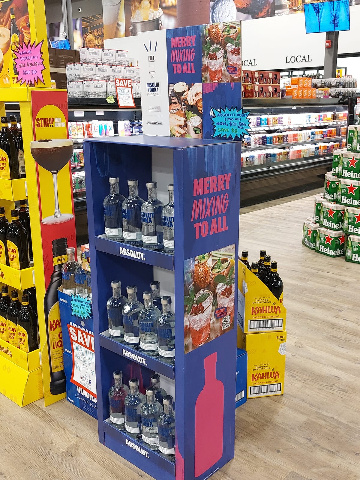 Absolut at Walmart