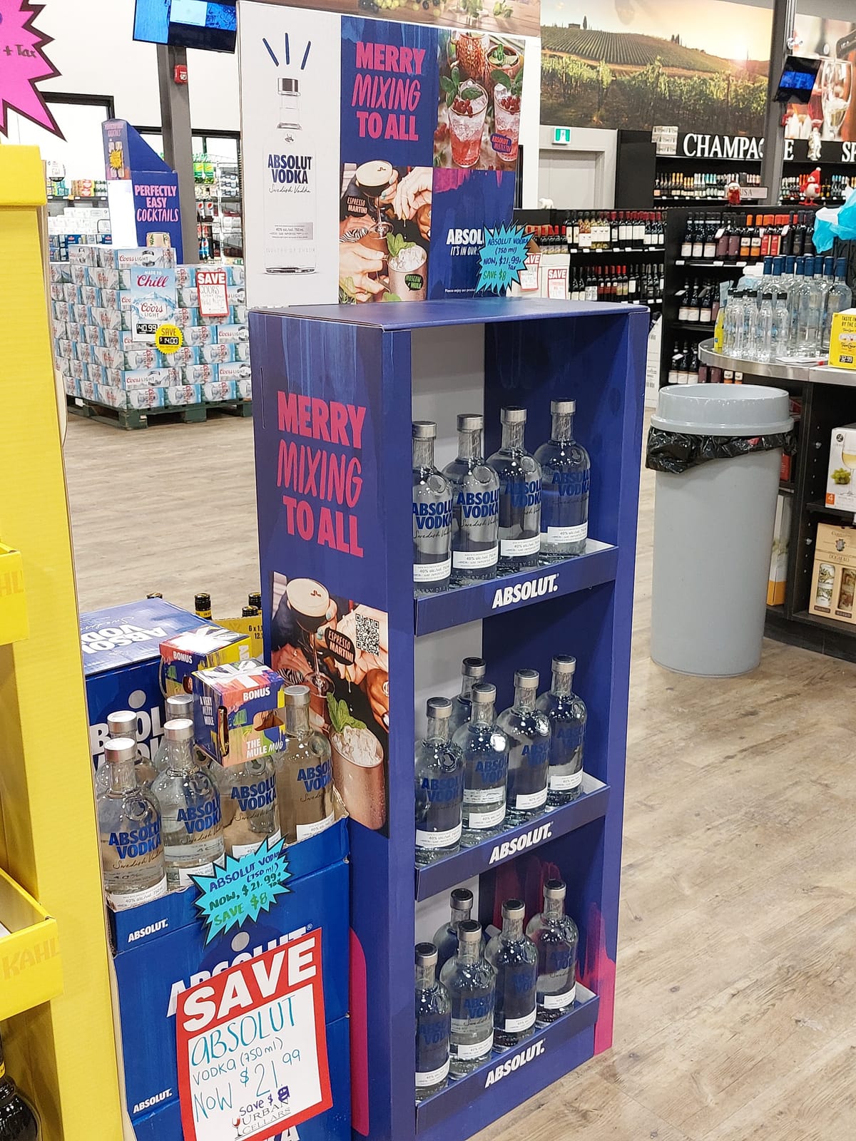 Absolut at BC Liquor