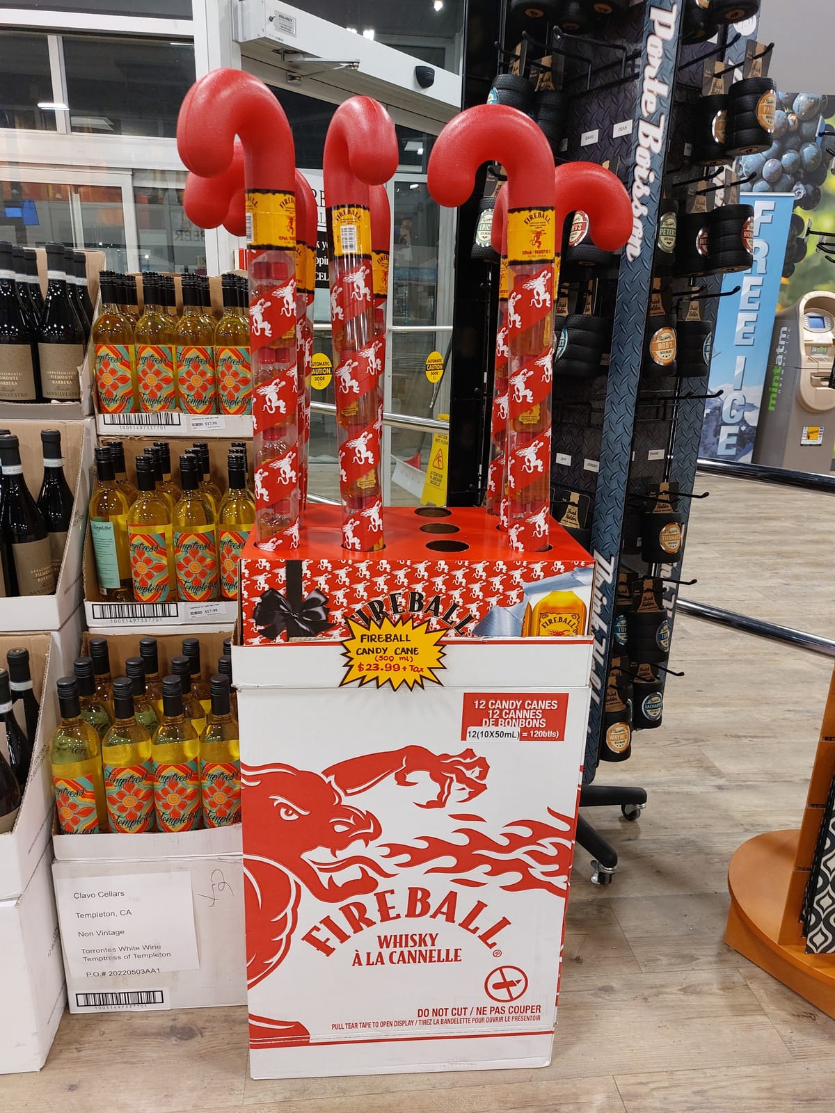 Fireball at Local Wine Shop