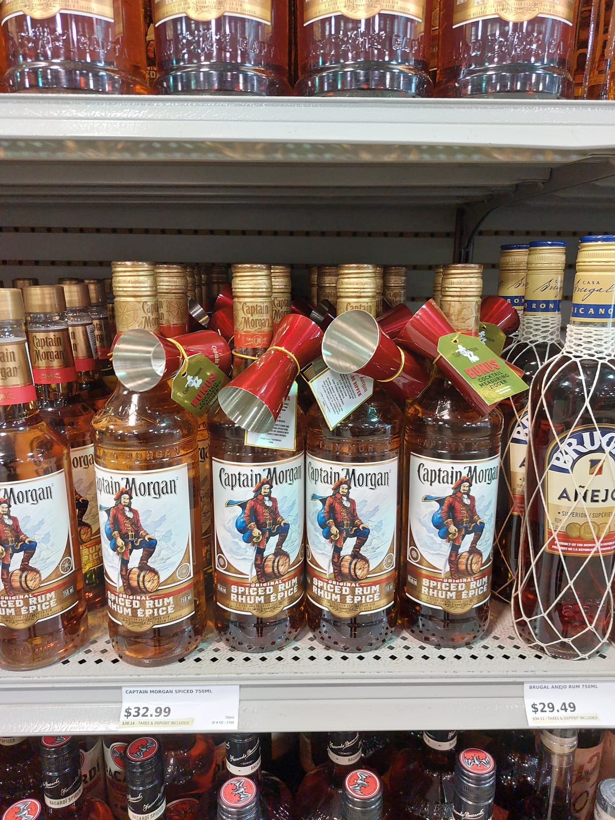 Captain Morgan at Systembolaget