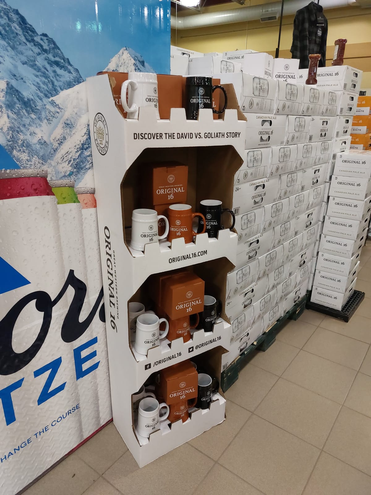 Original 16 at Tesco Ireland