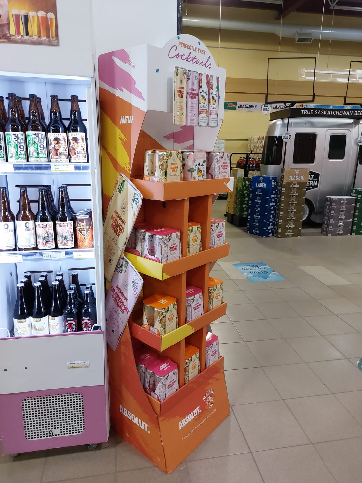 Absolut at Local Wine Shop