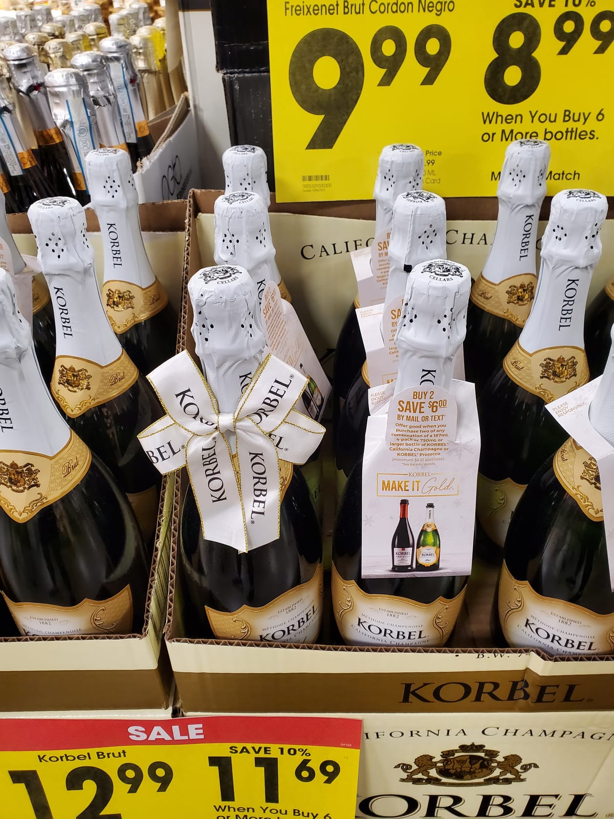 Korbel at Total Wine