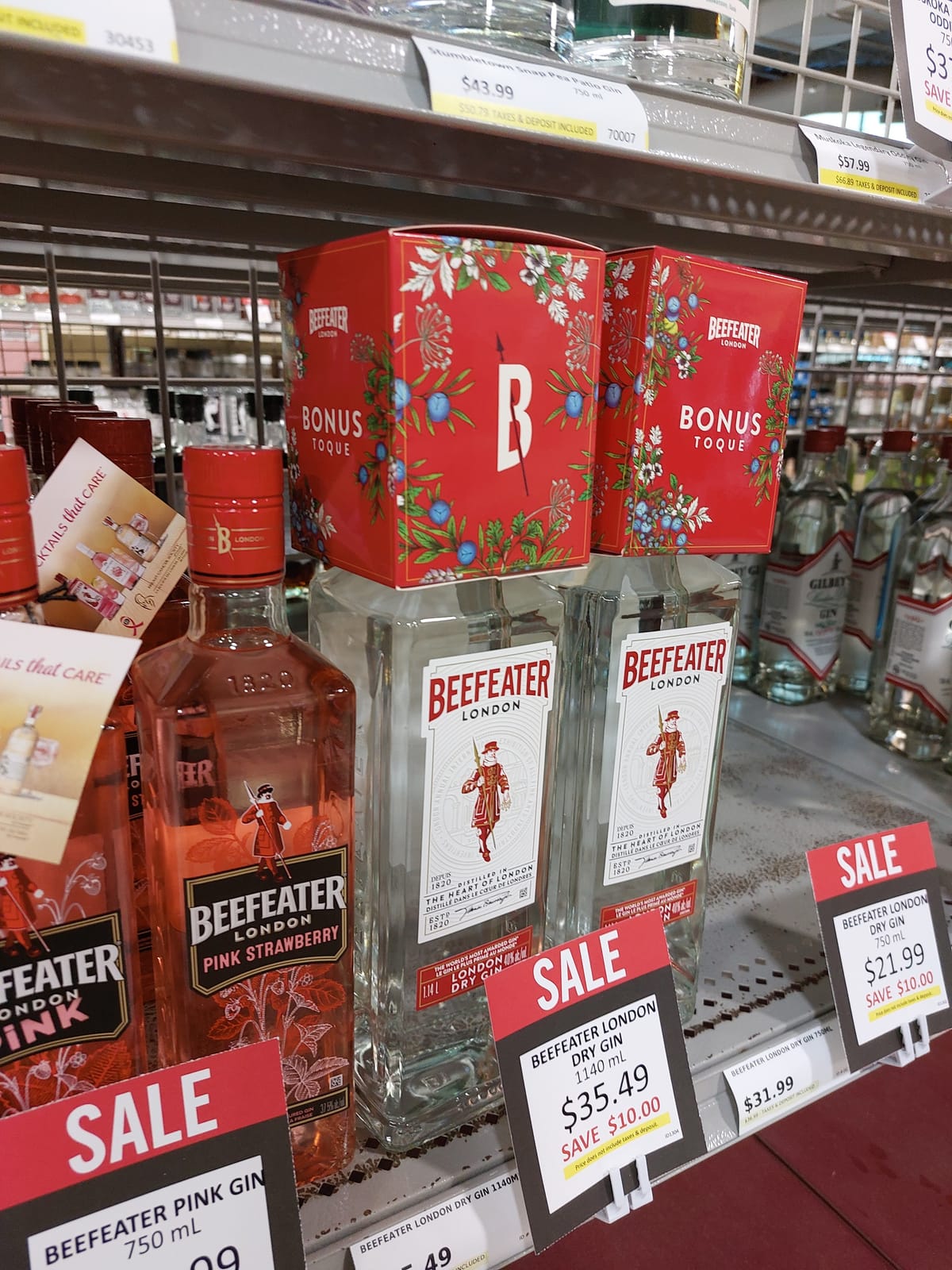 Beefeater at LCBO