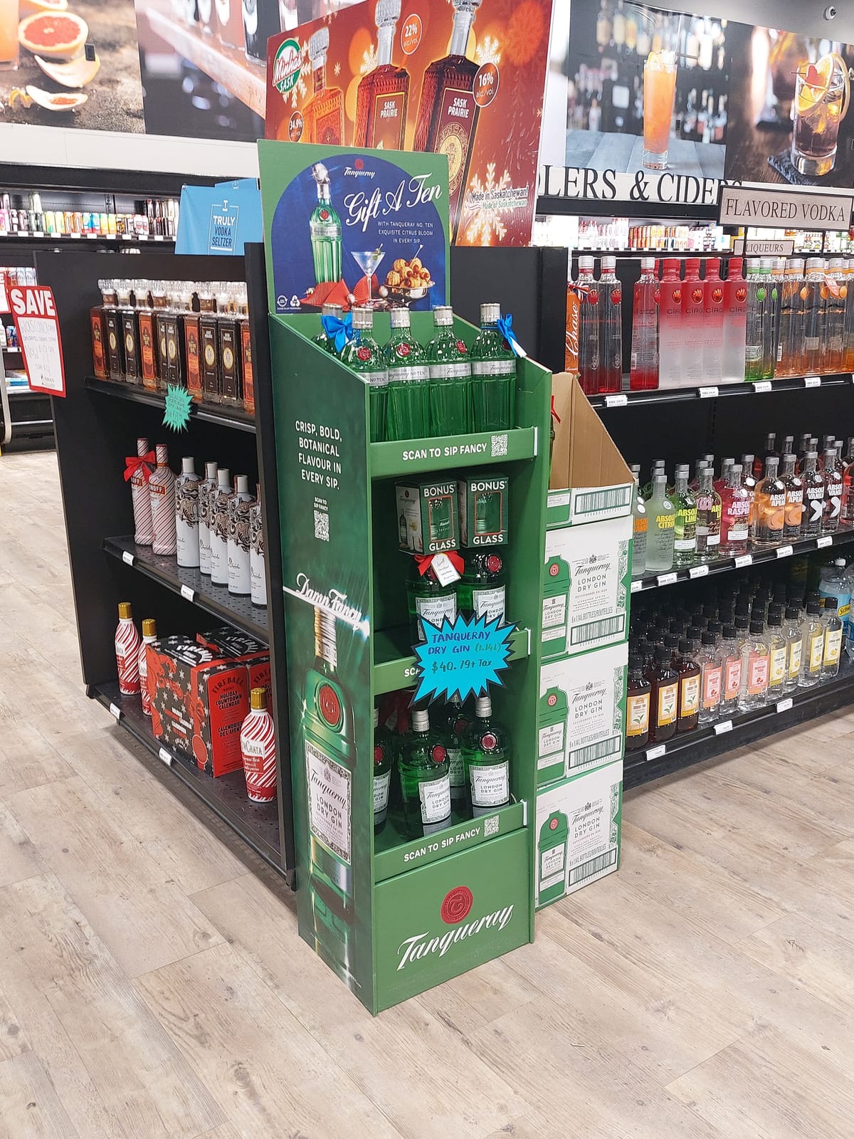 Tanqueray at Safeway