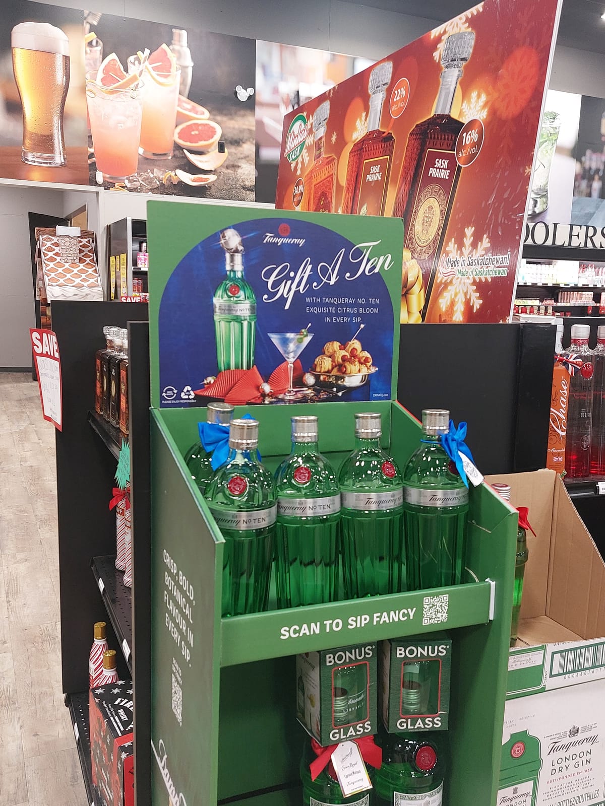 Tanqueray at Whole Foods