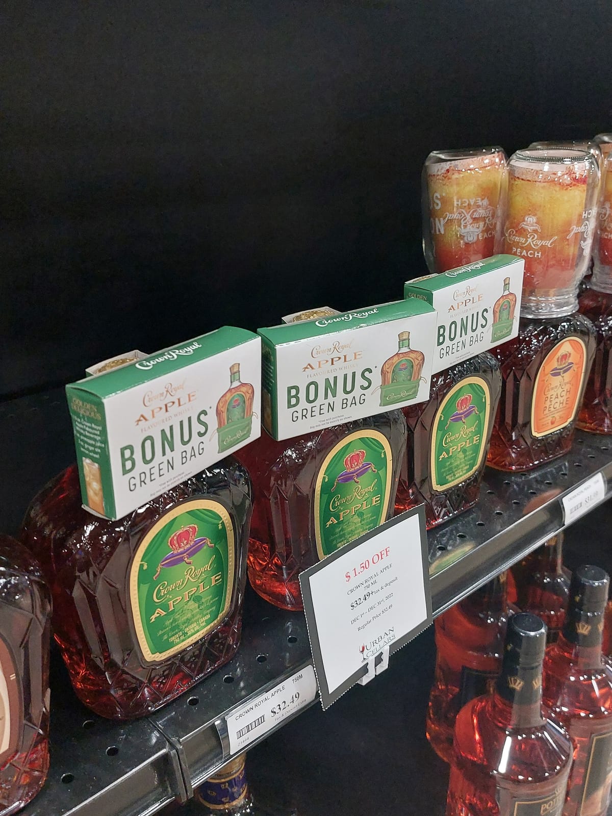 Crown Royal at Local Wine Shop