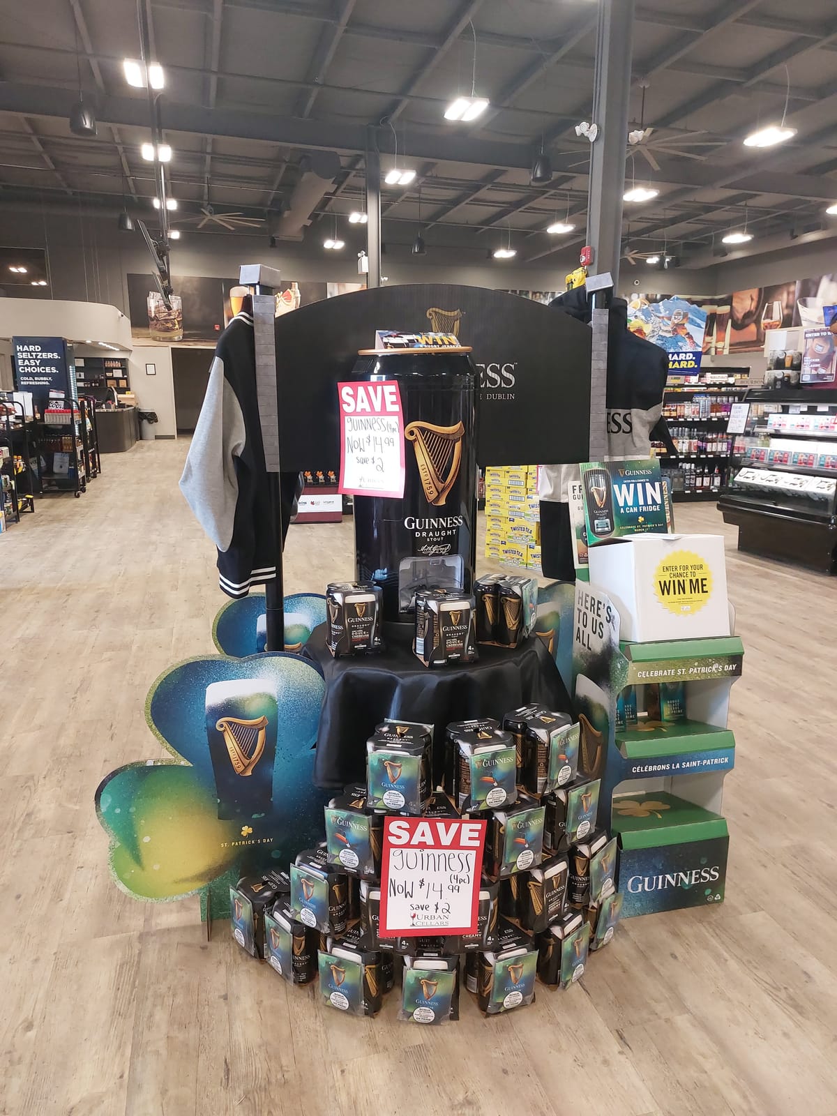 Guinness at Local Wine Shop
