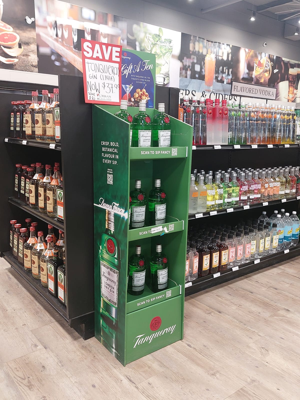 Tanqueray at Tesco Ireland