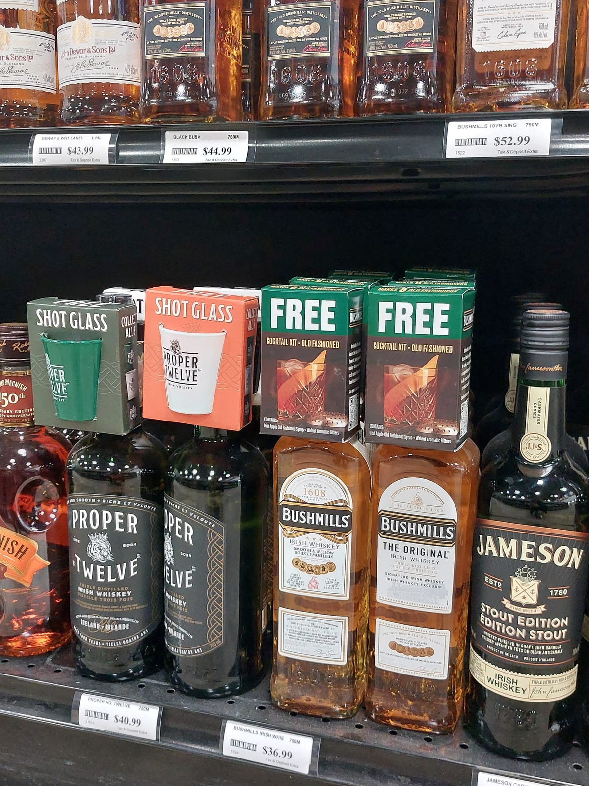 Dewar's at BC Liquor