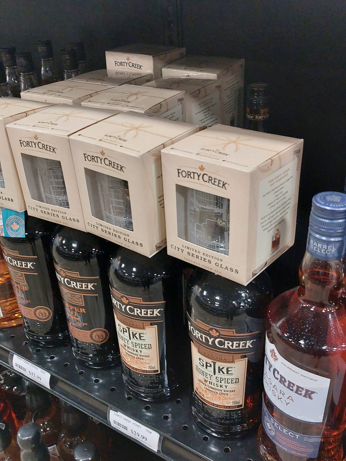 Forty Creek at Tesco Ireland