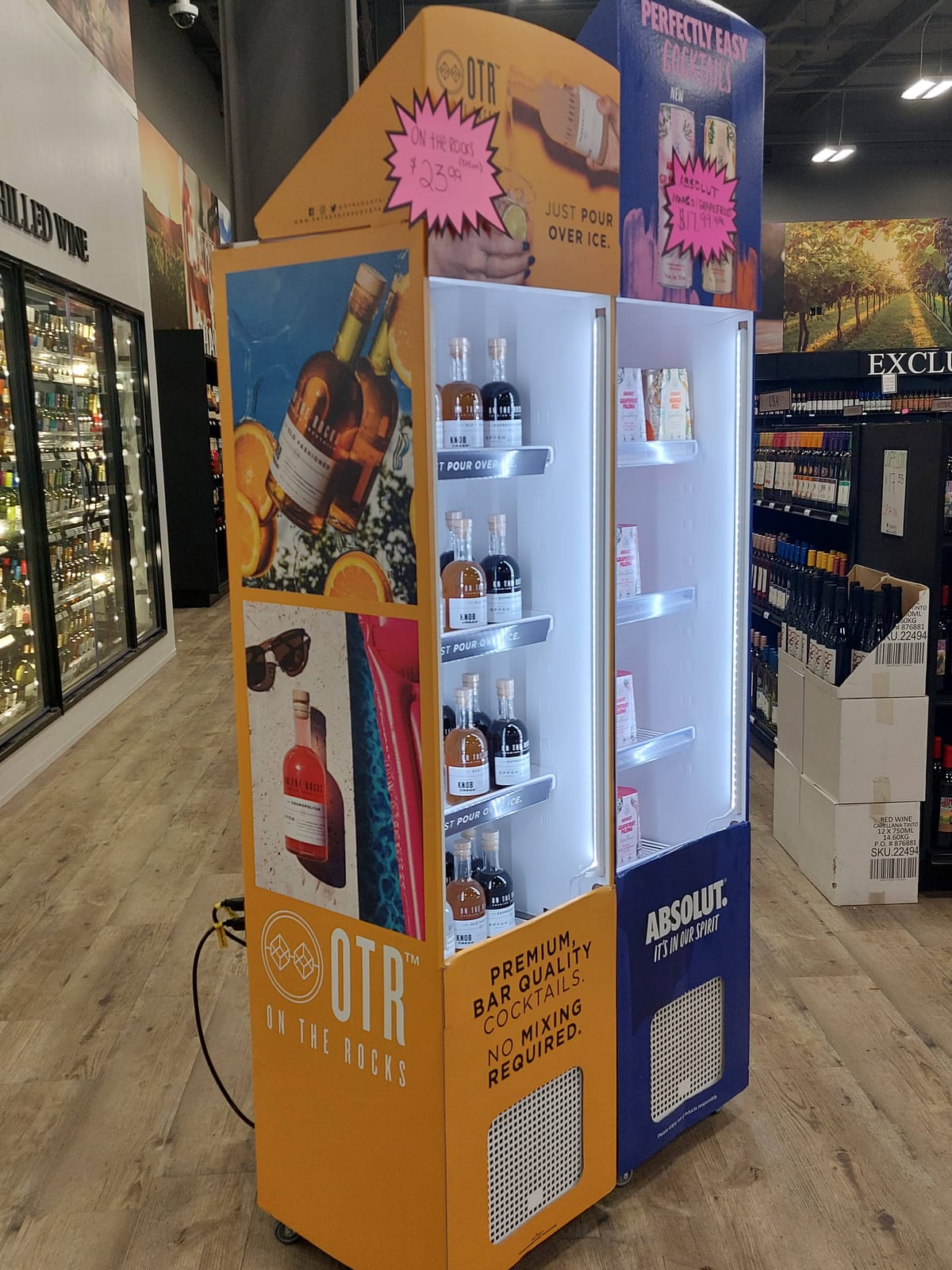 OTR at Local Wine Shop