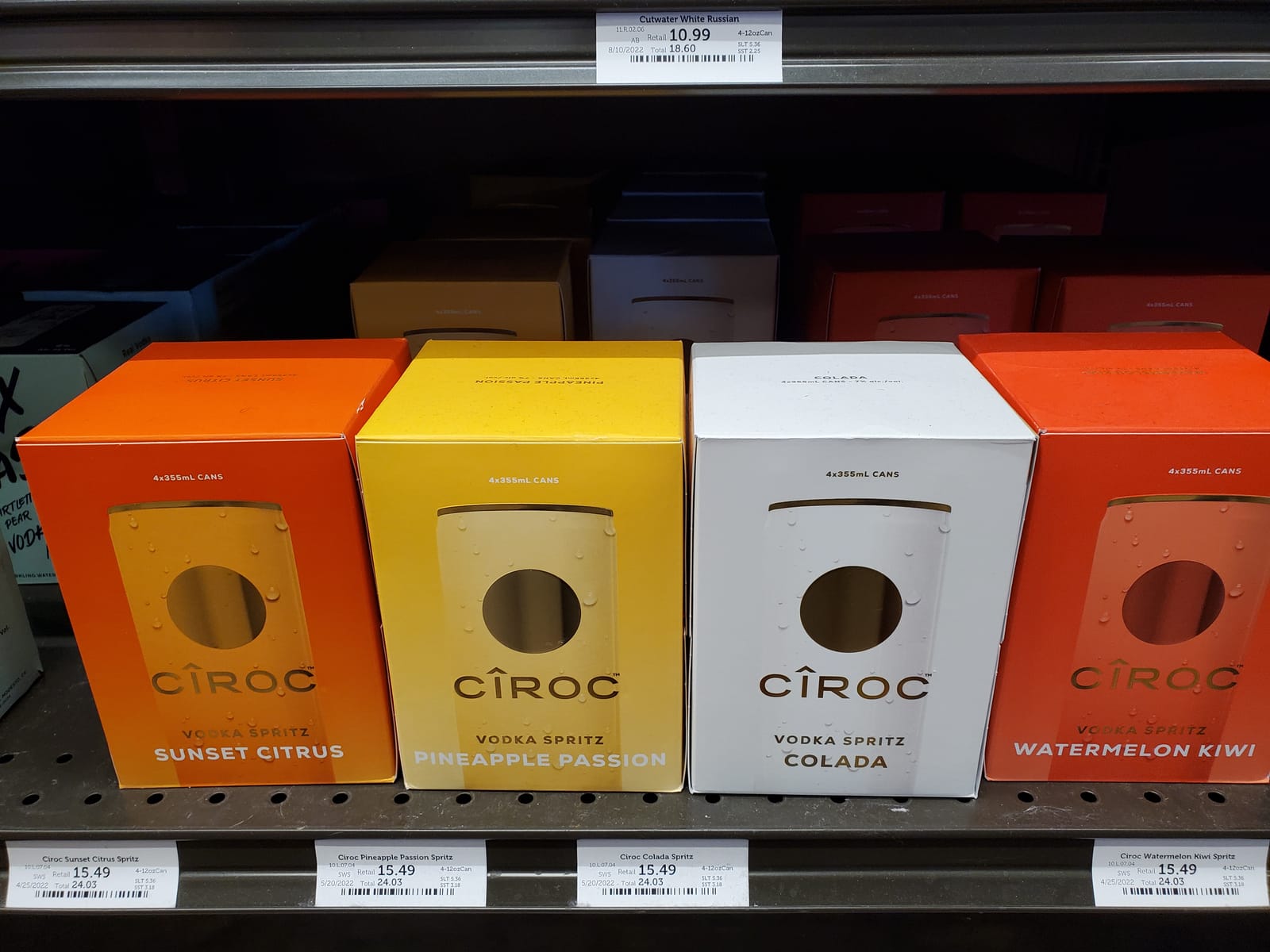 Ciroc at Walmart