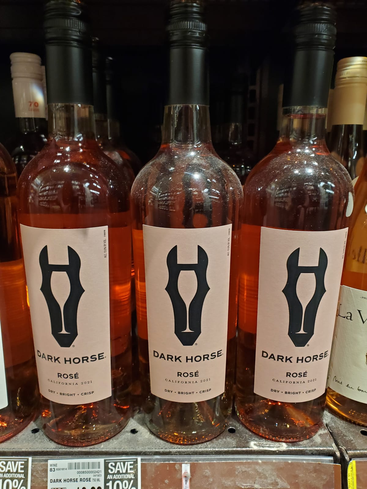 Dark Horse at Local Wine Shop