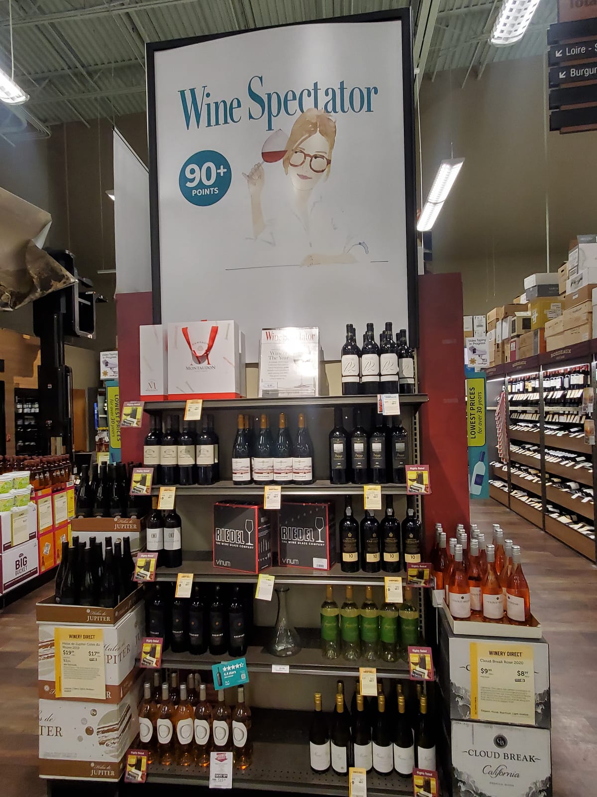 Riedel at BC Liquor