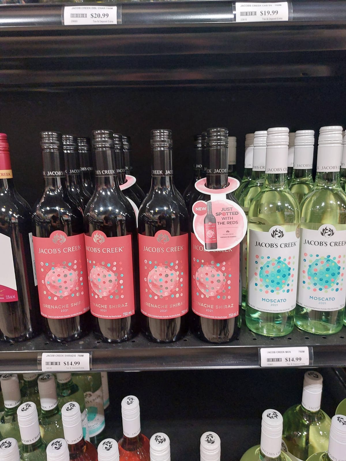Jacob's Creek at BC Liquor