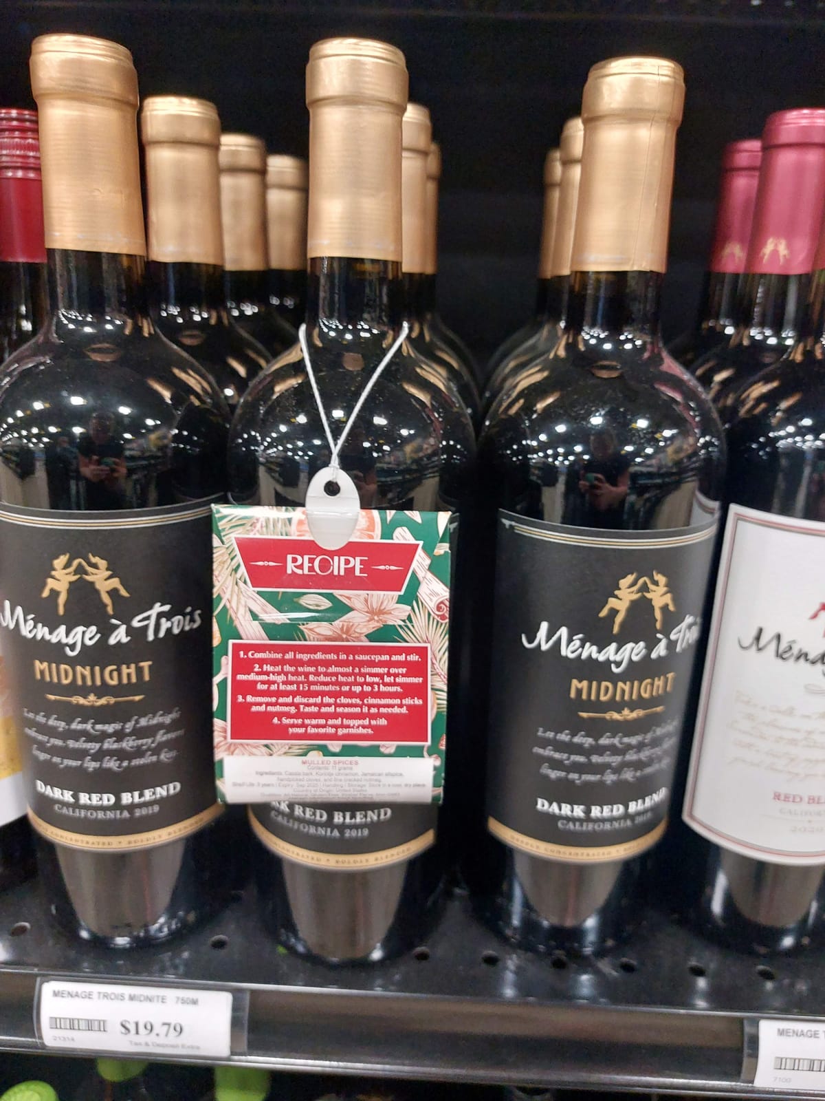 Ménage à Trois at Tesco Ireland