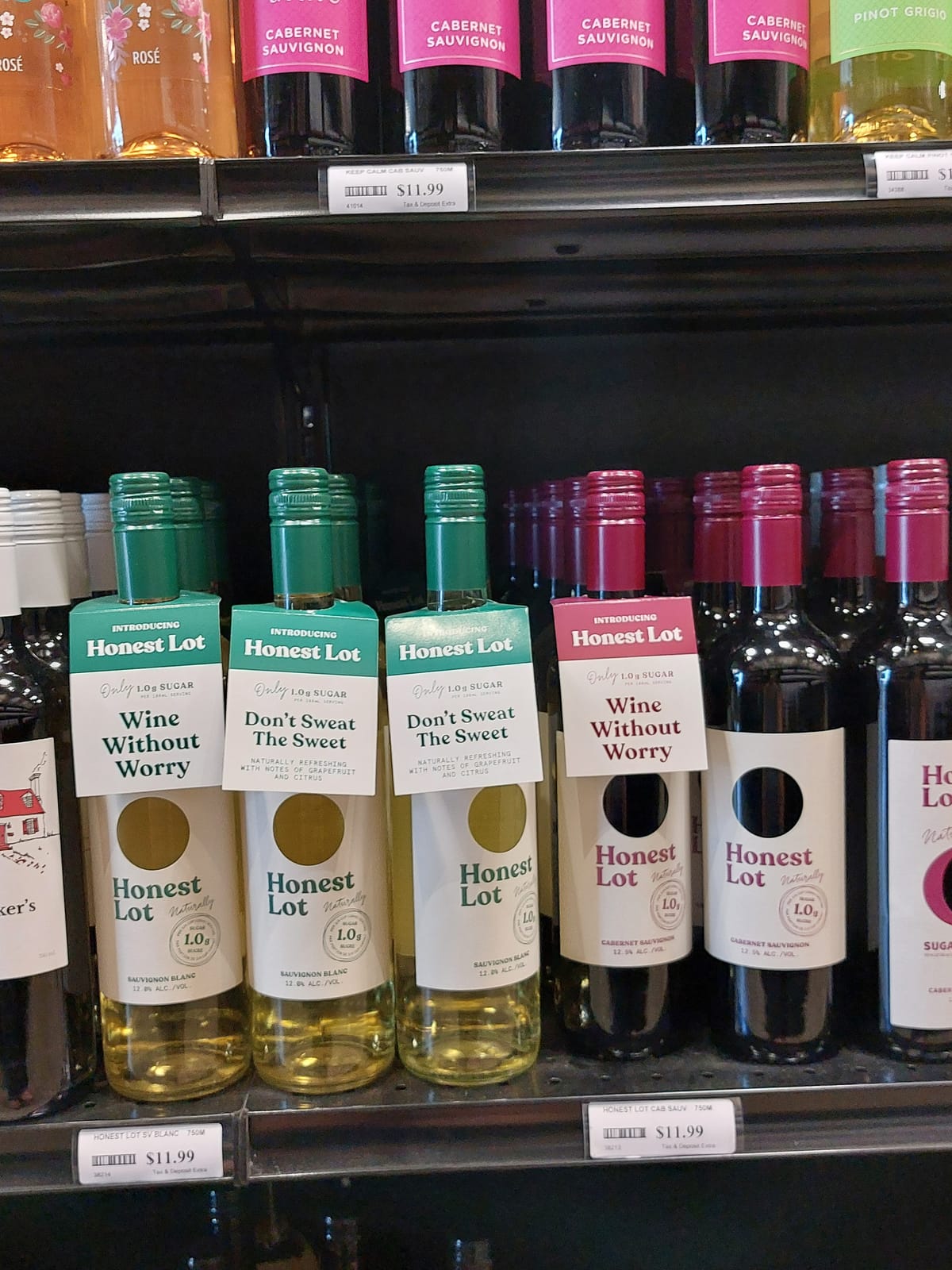 Honest Lot at BC Liquor
