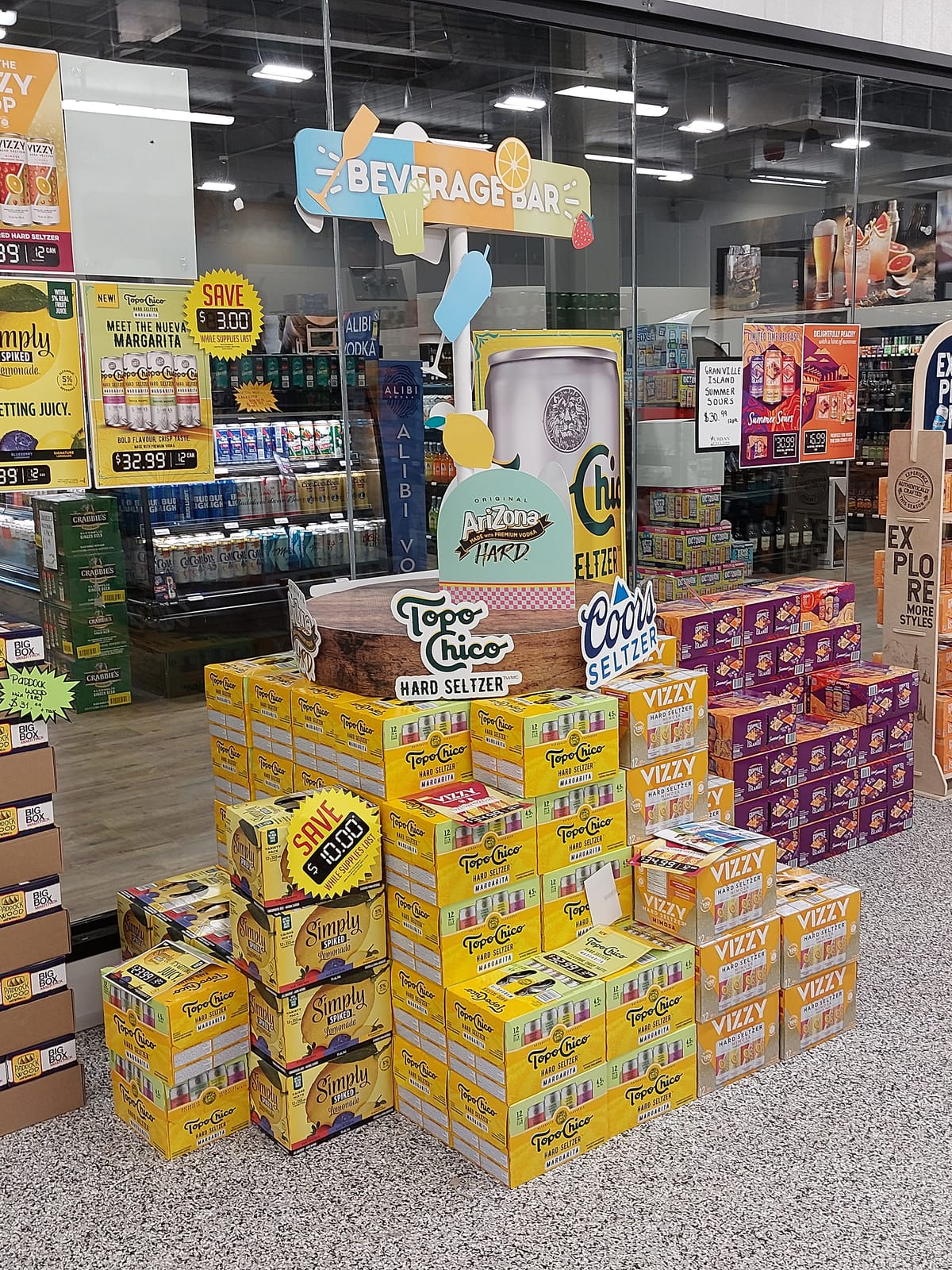 Topo Chico at Total Wine