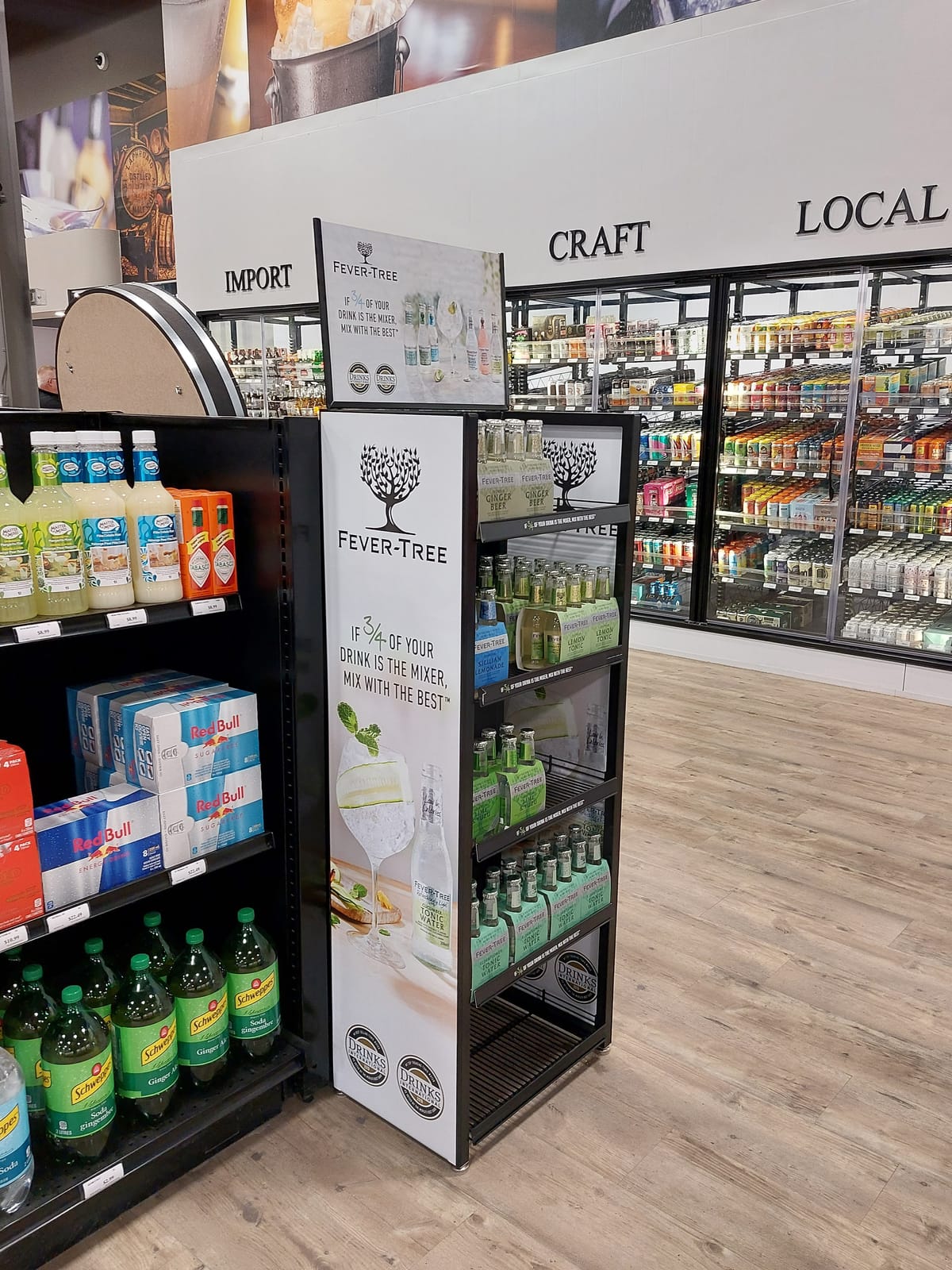Fever-Tree at Local Wine Shop