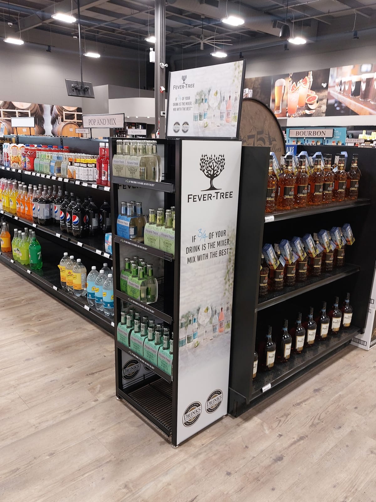 Fever-Tree at Local Wine Shop