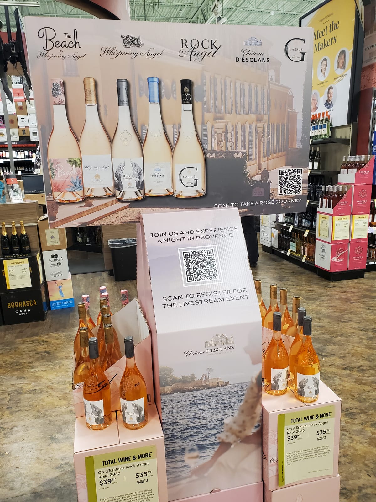 Whispering Angel at Local Wine Shop