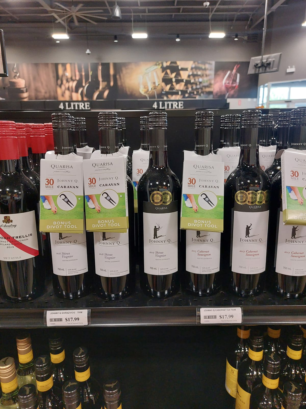 Johnny Q. at Local Wine Shop
