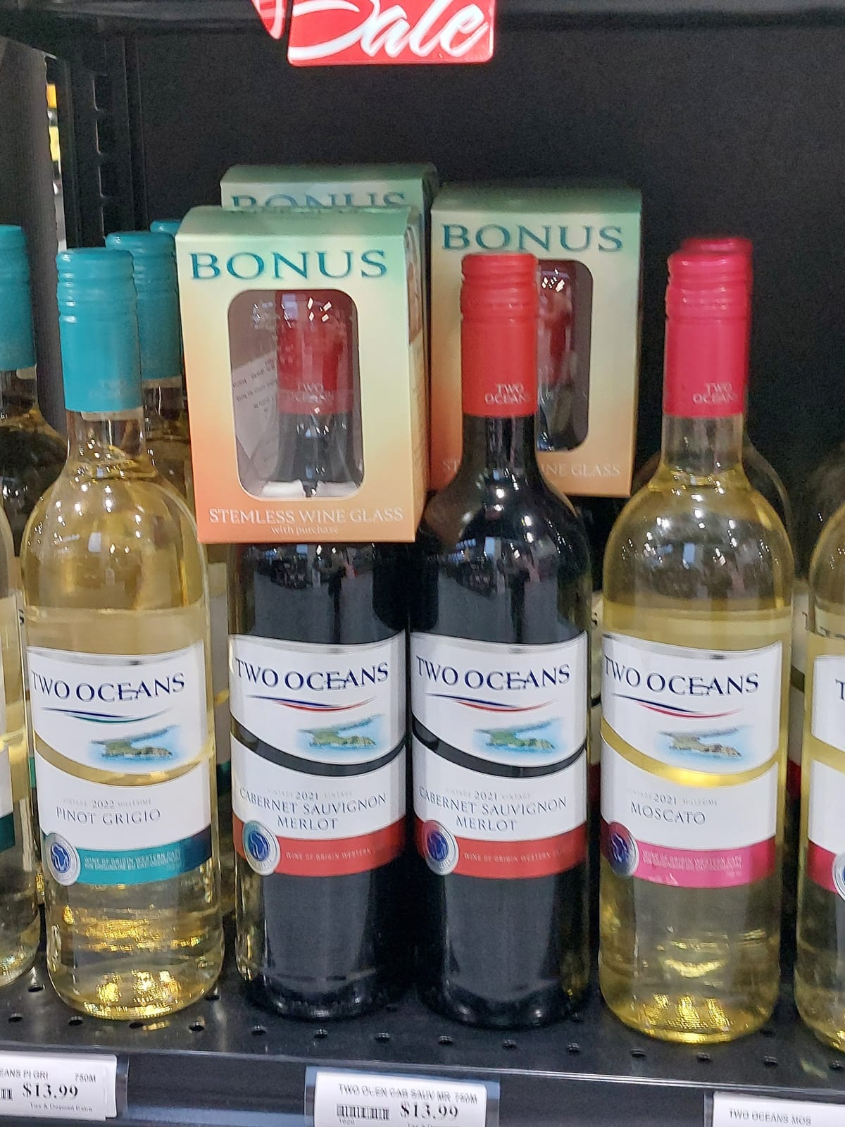 Two Oceans at Local Wine Shop