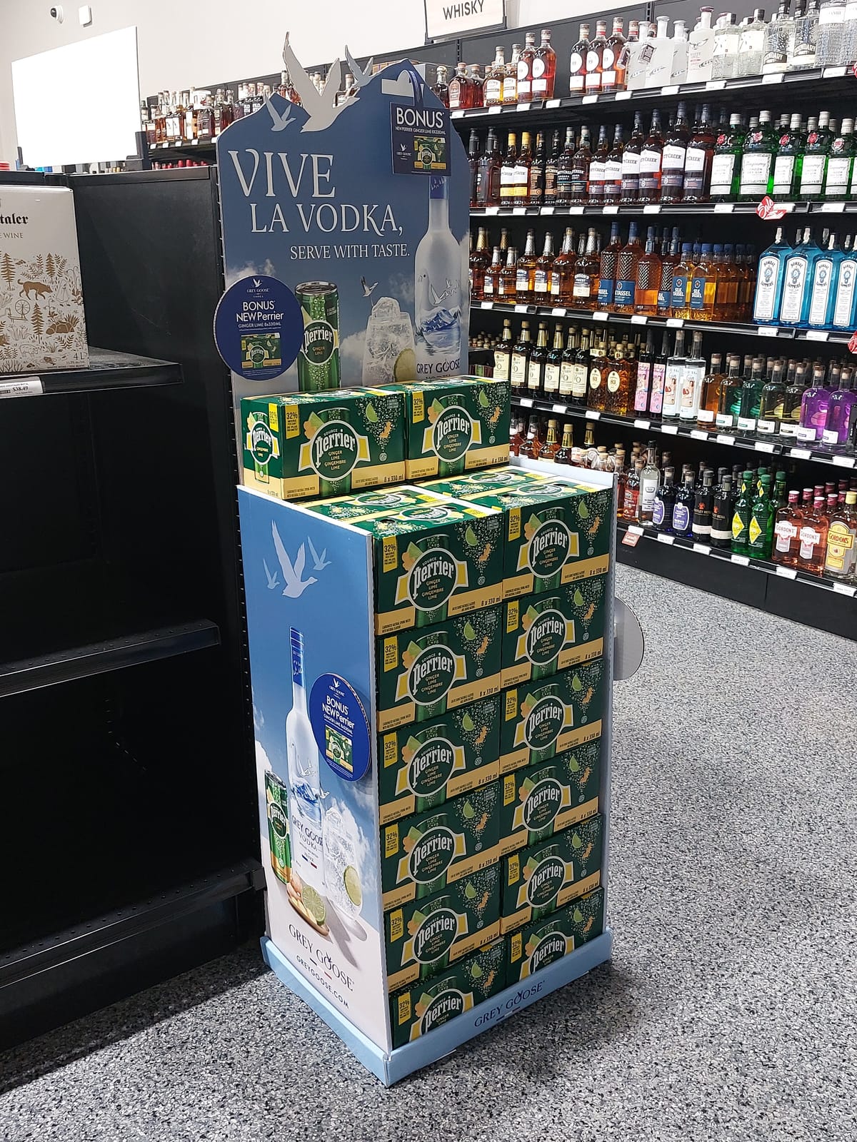 Grey Goose at Binny's