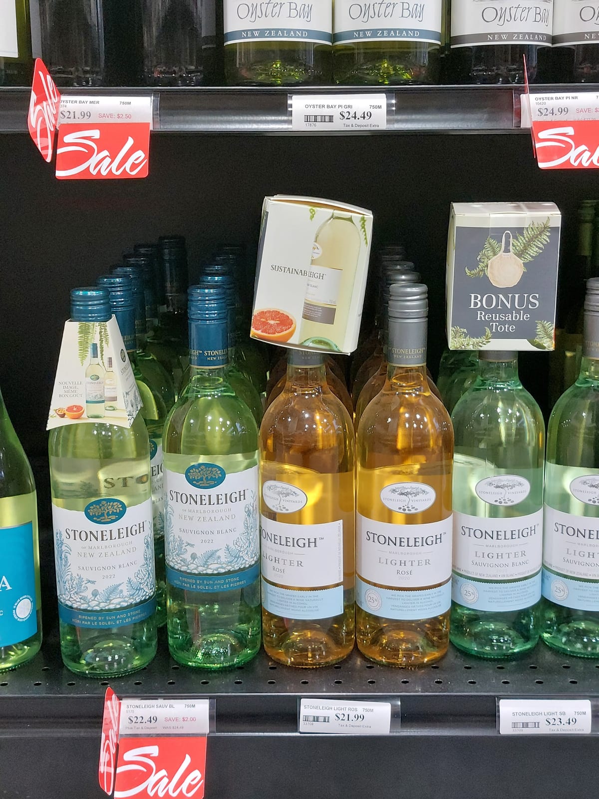 Oyster Bay at Local Wine Shop