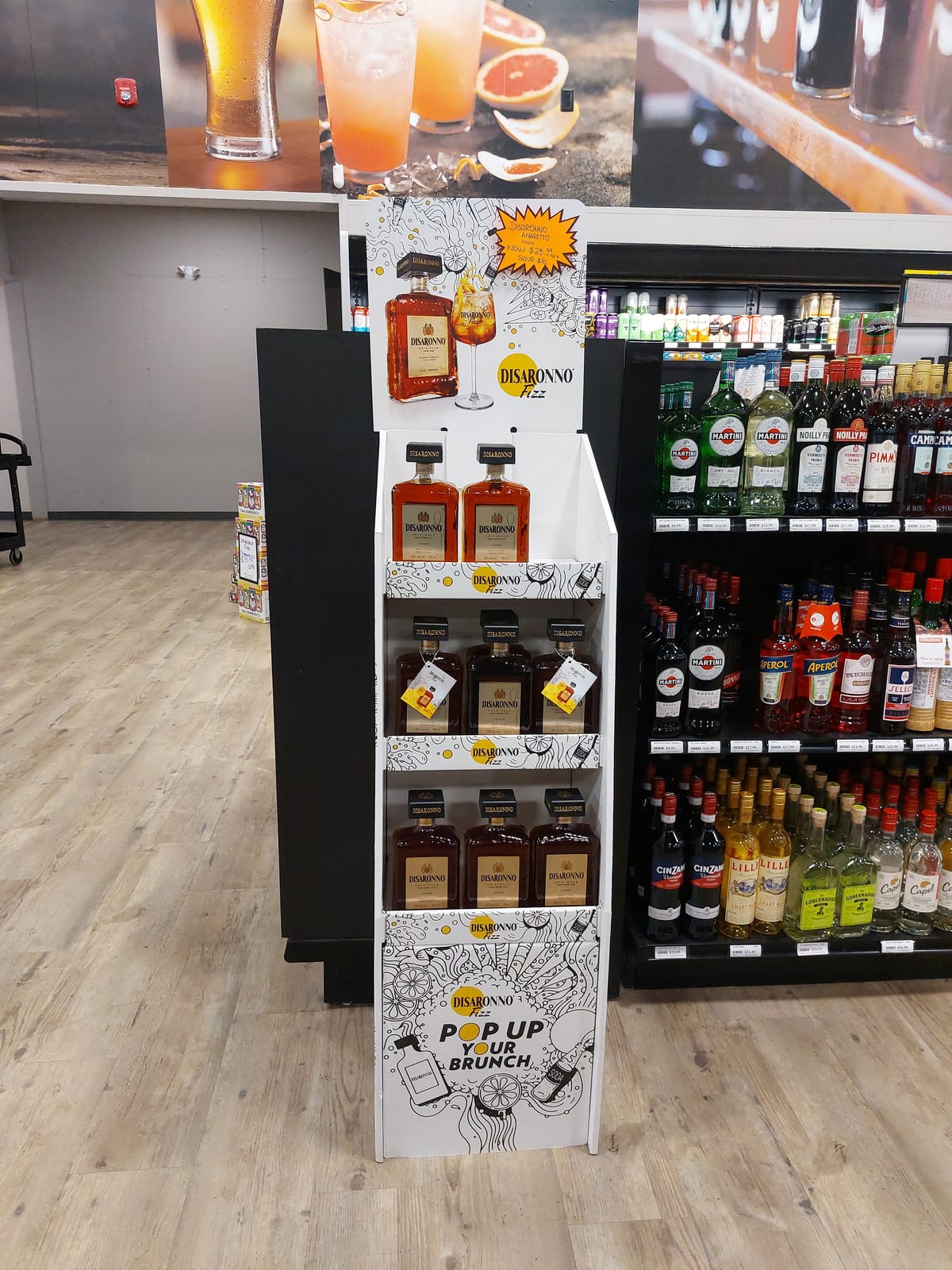 Disaronno at Local Wine Shop