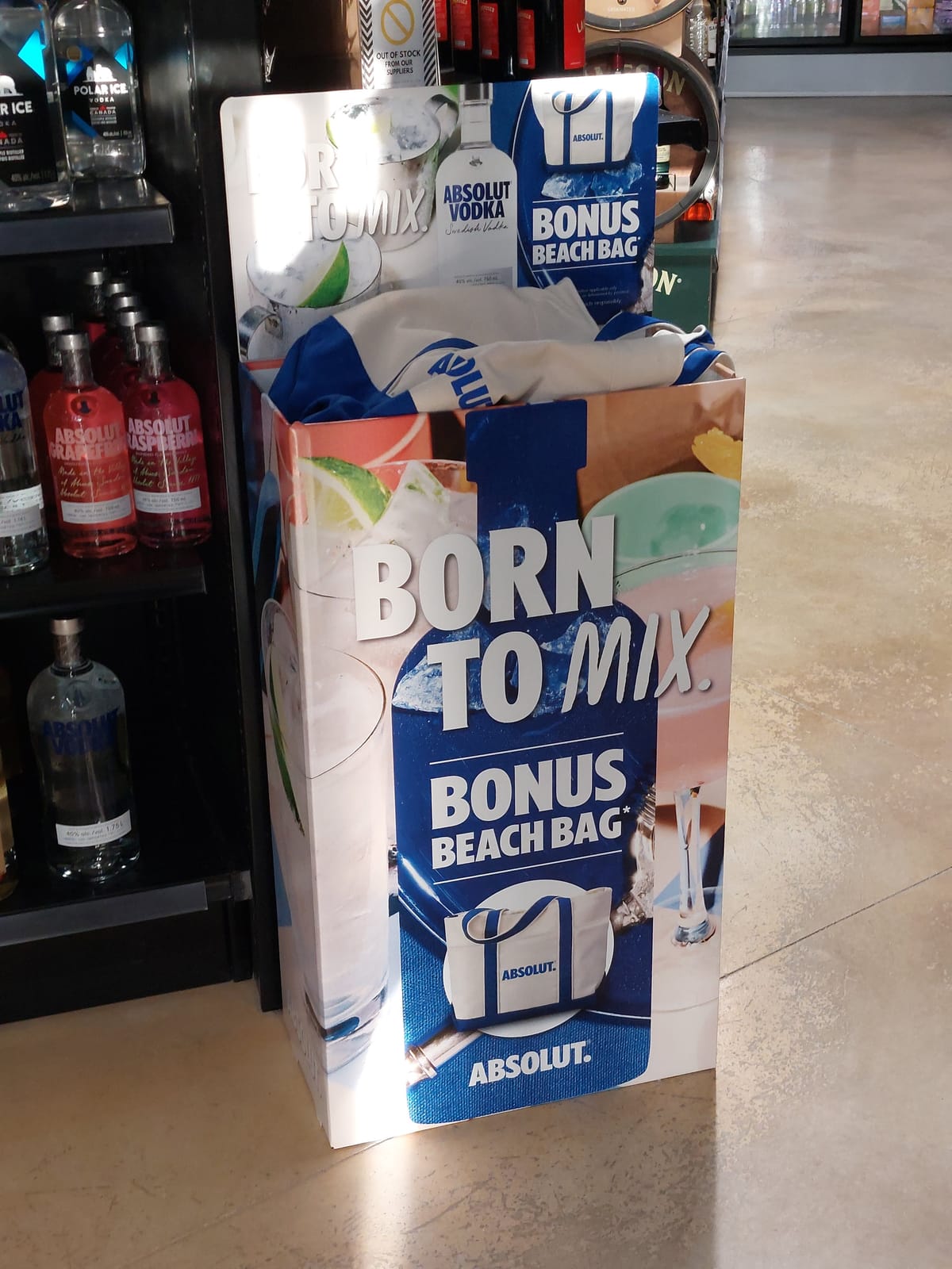 Absolut at Total Wine