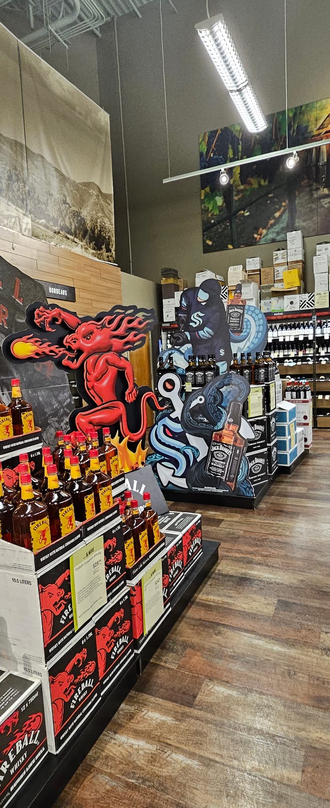 Fireball at Total Wine