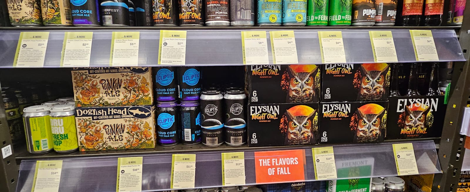 Dogfish Head at Whole Foods