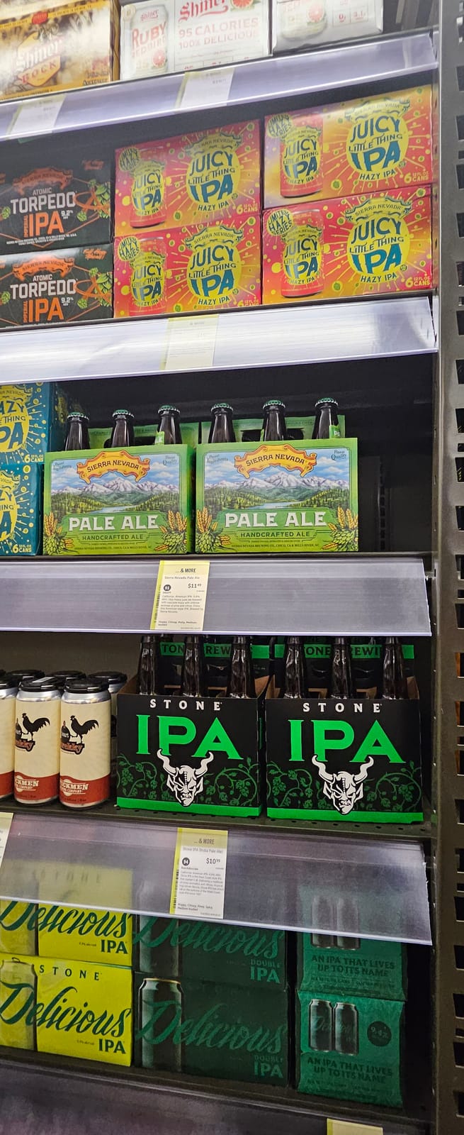 Shiner at Waitrose