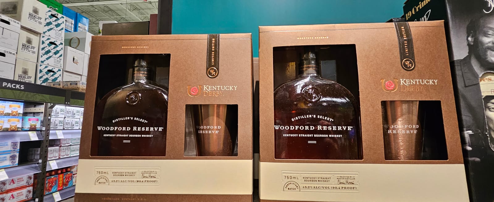 Woodford Reserve at Local Wine Shop