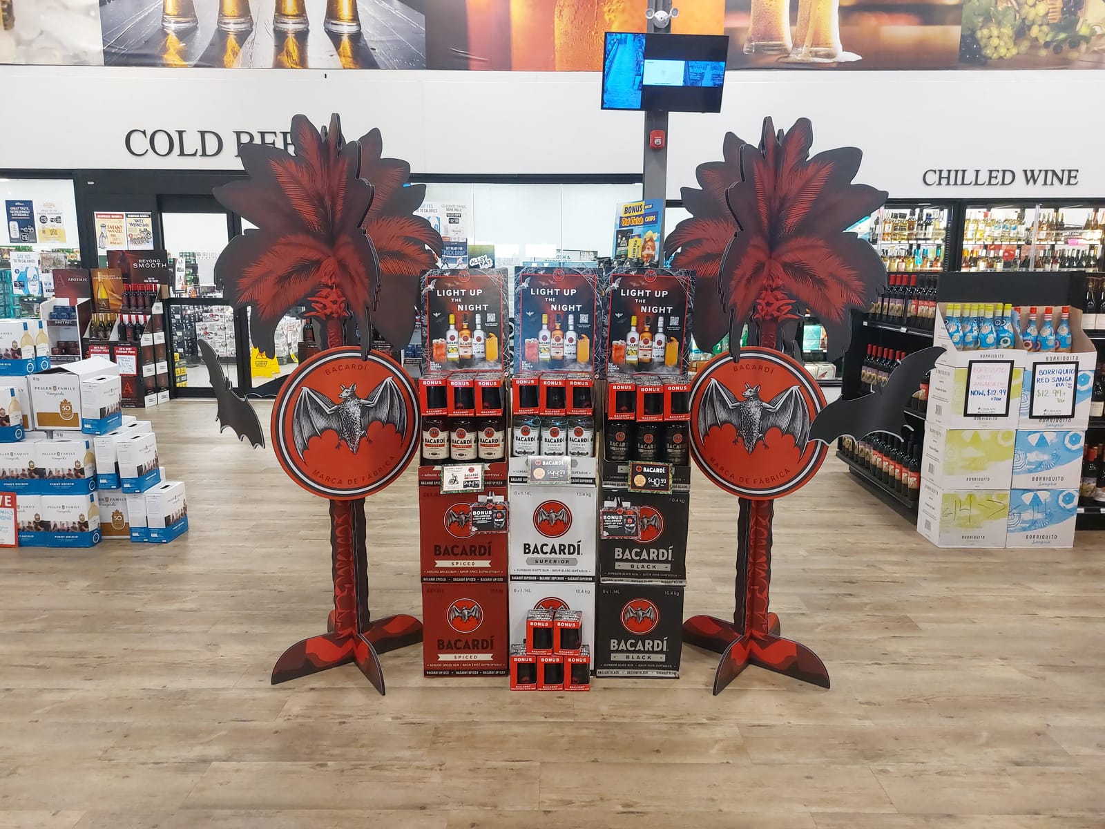 Bacardi at Local Wine Shop