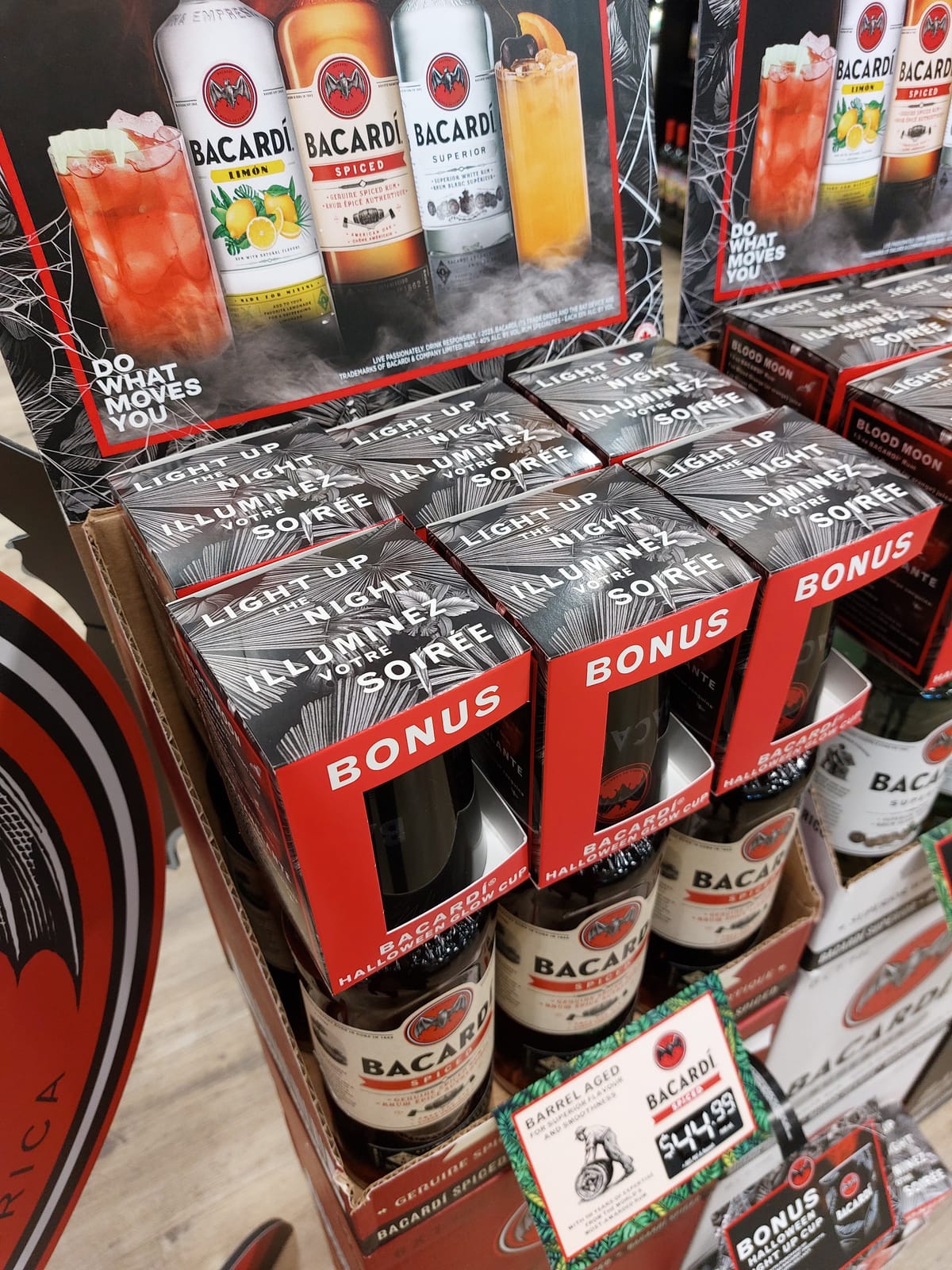 Bacardi at Binny's