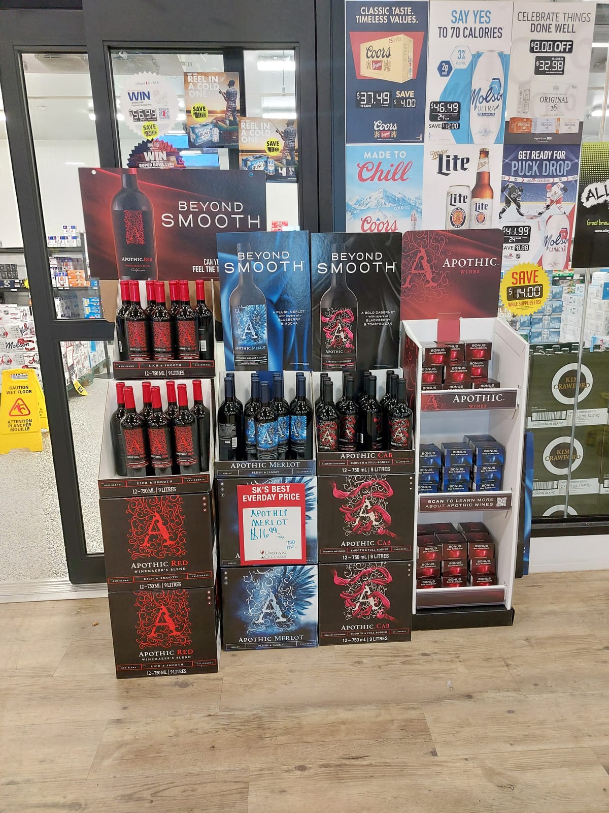 Apothic at Tesco Ireland