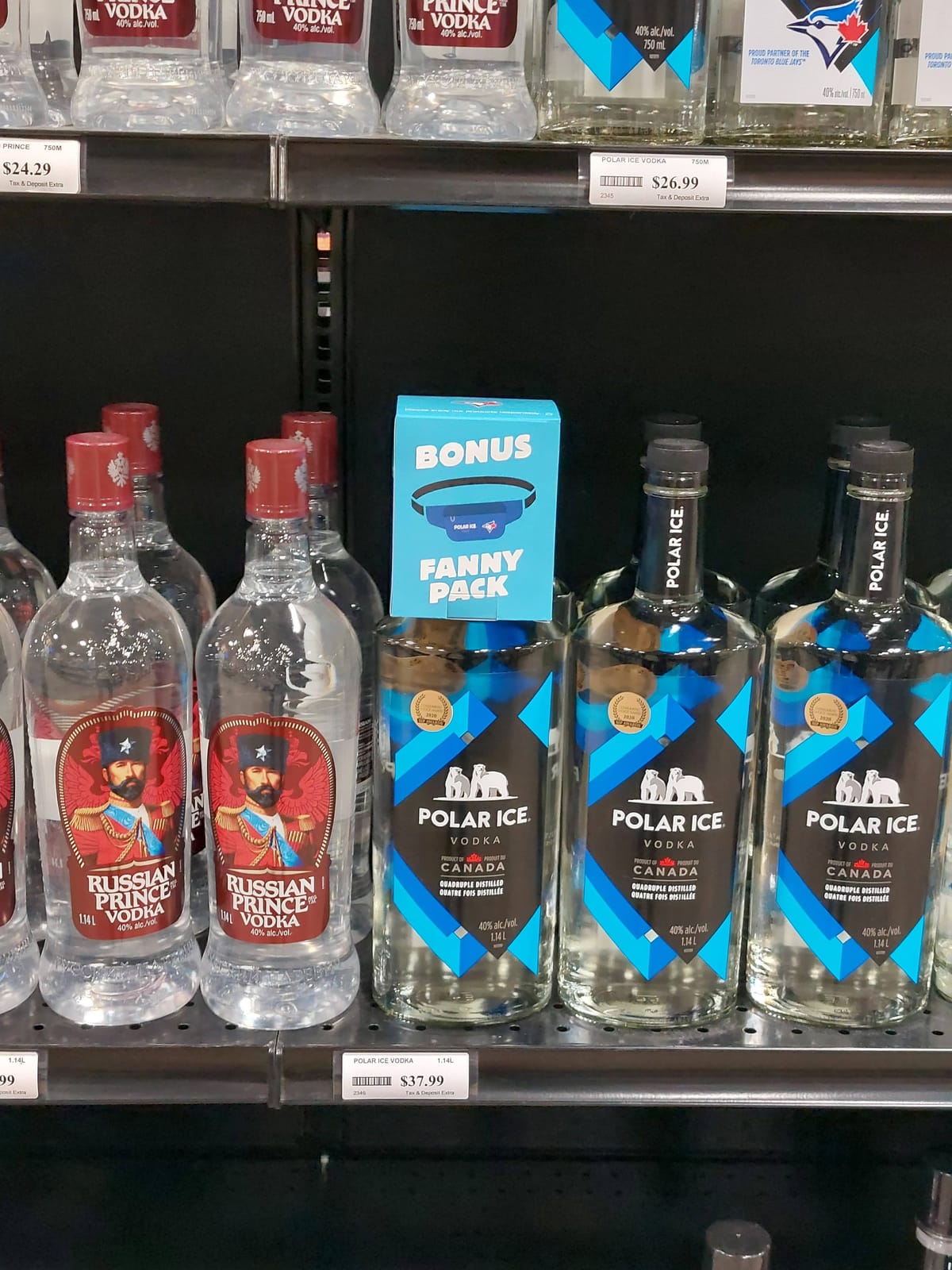 Russian Prince at Local Wine Shop