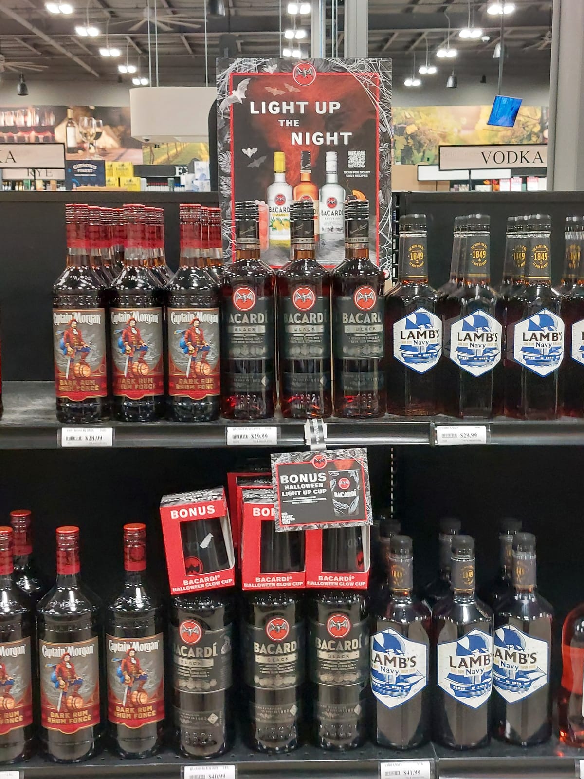 Captain Morgan at Spec's