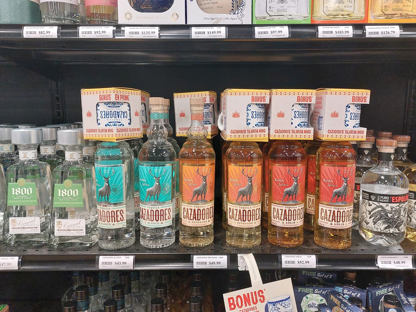 Cazadores at Whole Foods