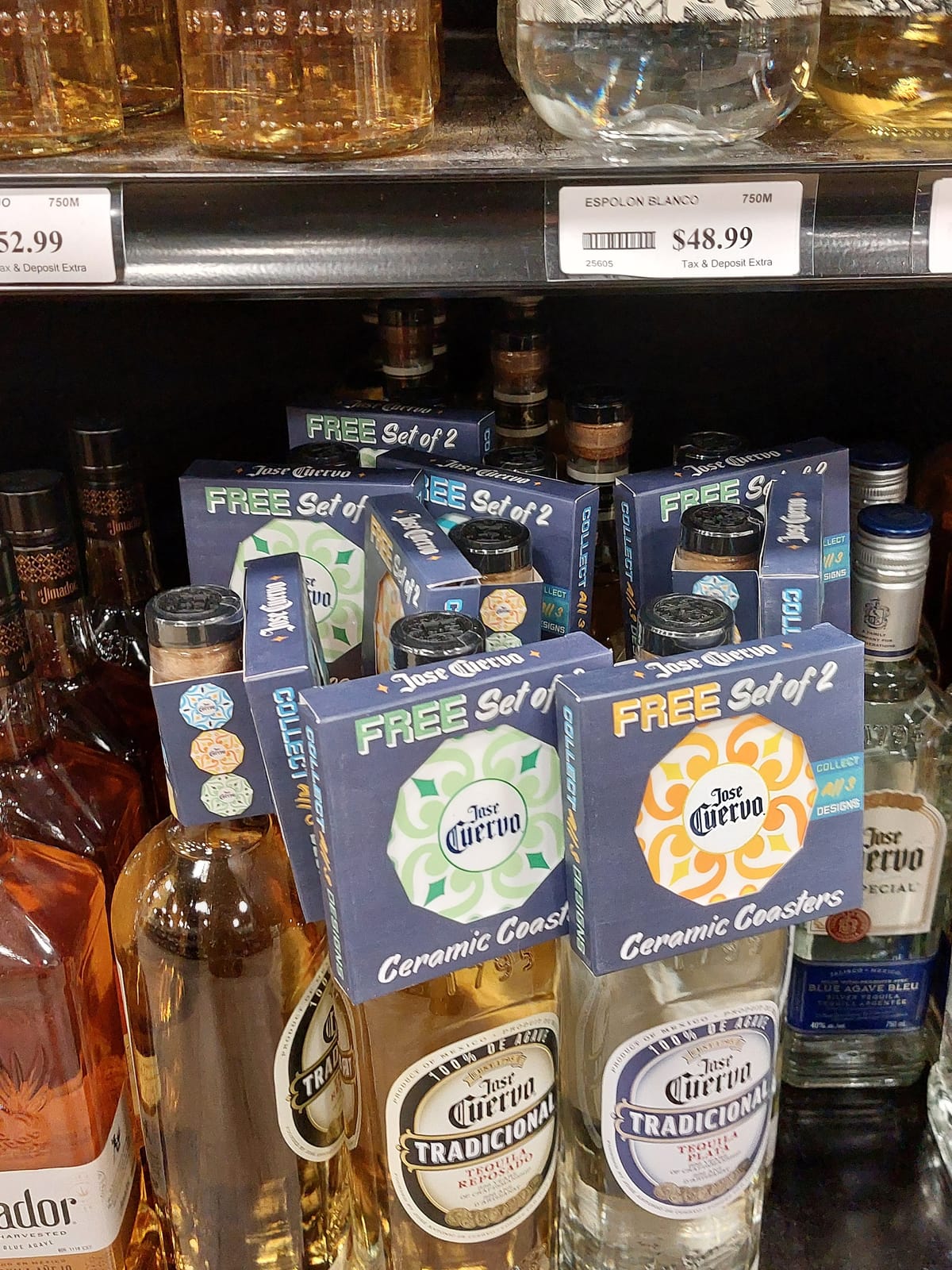 Jose Cuervo at BC Liquor